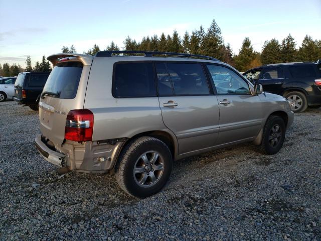 JTEEP21A760147652 - 2006 TOYOTA HIGHLANDER LIMITED TAN photo 3