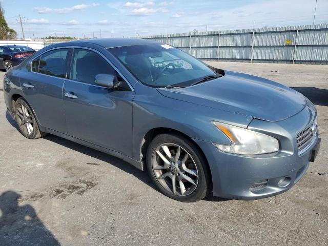 1N4AA5AP5AC825709 - 2010 NISSAN MAXIMA S BLUE photo 4