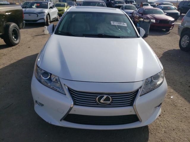 JTHBK1GG7E2130279 - 2014 LEXUS ES 350 WHITE photo 5