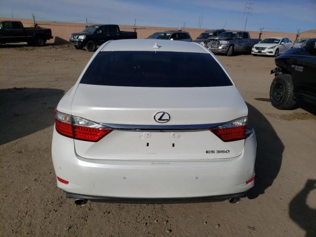 JTHBK1GG7E2130279 - 2014 LEXUS ES 350 WHITE photo 6