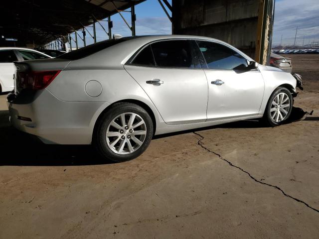 1G11H5SLXEF296126 - 2014 CHEVROLET MALIBU LTZ SILVER photo 3