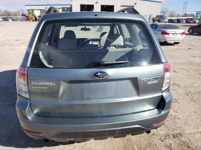 JF2SH6BC2AH802436 - 2010 SUBARU FORESTER XS Mavi foto 6