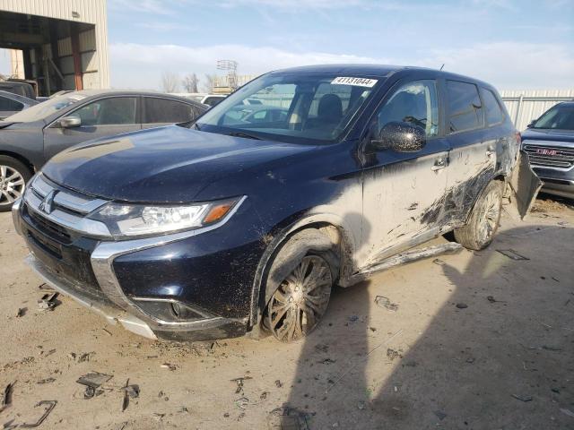 JA4AZ3A34GZ032616 - 2016 MITSUBISHI OUTLANDER SE BLUE photo 1