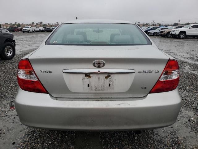 4T1BF32KX2U509589 - 2002 TOYOTA CAMRY LE SILVER photo 6