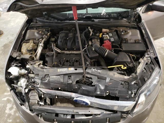 3FAHP0JG0AR362492 - 2010 FORD FUSION SEL GRAY photo 11