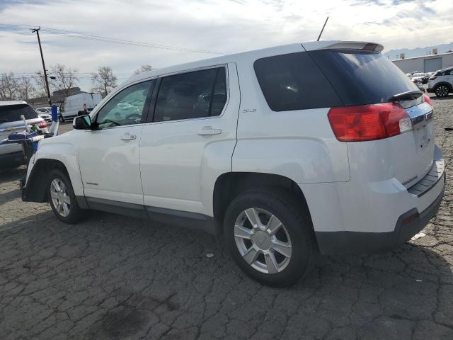 2GKALMEK7D6284211 - 2013 GMC TERRAIN SLE WHITE photo 2