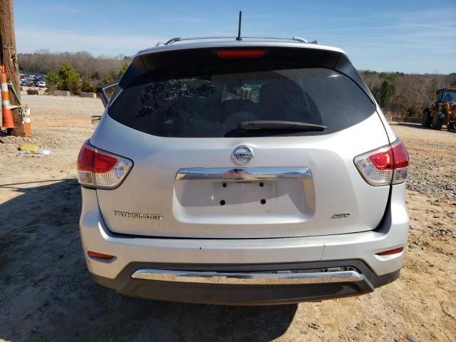 5N1AR2MM6FC660386 - 2015 NISSAN PATHFINDER S SILVER photo 6