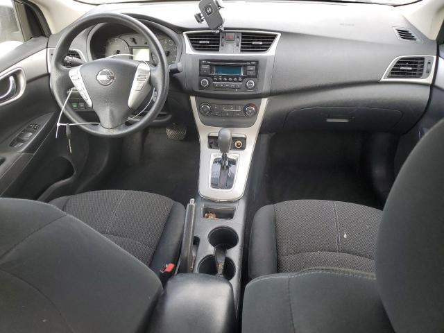 3N1AB7AP7FY357308 - 2015 NISSAN SENTRA S SILVER photo 8