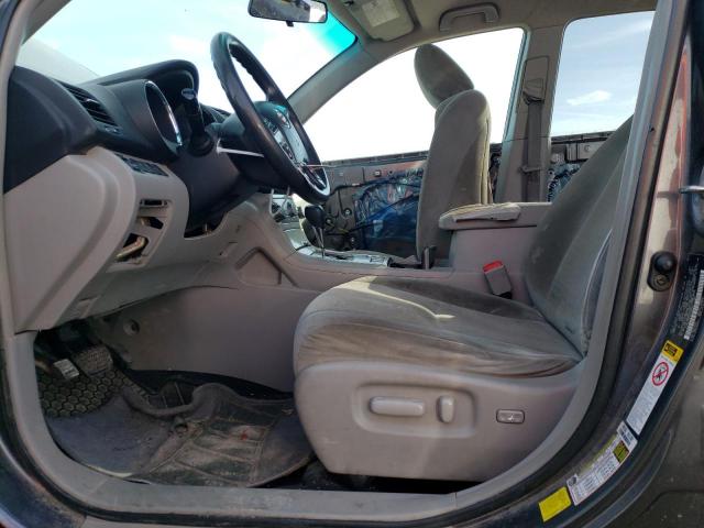 5TDBK3EH3DS189829 - 2013 TOYOTA HIGHLANDER BASE Сұр фото 7