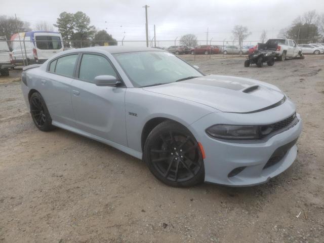 2C3CDXGJ2MH570354 - 2021 DODGE CHARGER SCAT PACK GRAY photo 4