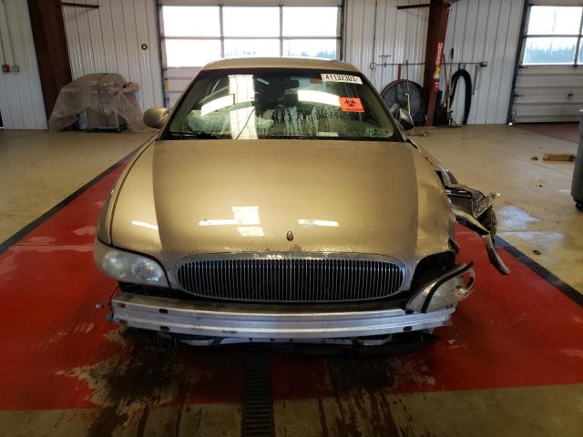 1G4CW54K714228815 - 2001 BUICK PARK AVENU BEIGE photo 5