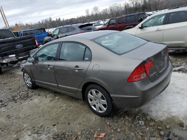 2HGFA16517H307474 - 2007 HONDA CIVIC LX TAN photo 2