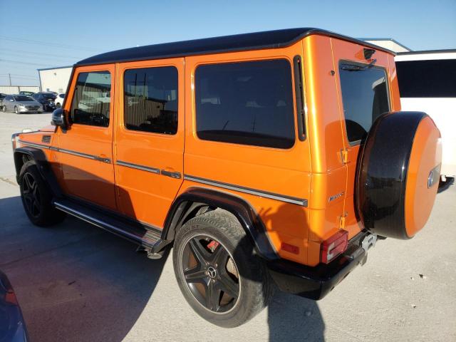 WDCYC7DHXJX288633 - 2018 MERCEDES-BENZ G 63 AMG ORANGE photo 2