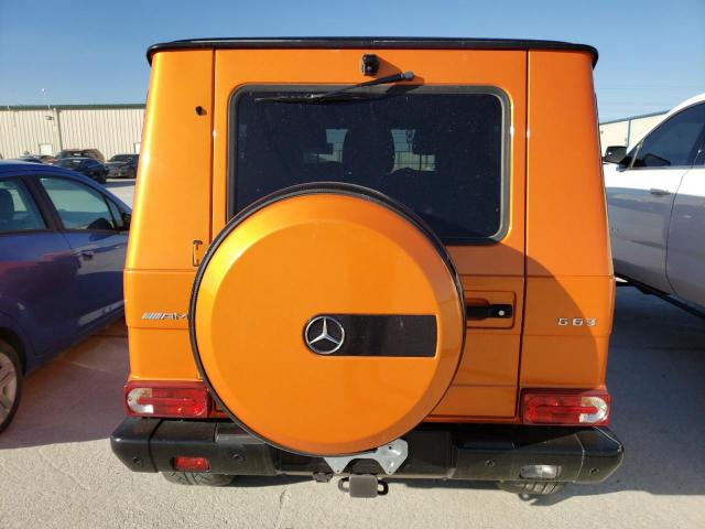 WDCYC7DHXJX288633 - 2018 MERCEDES-BENZ G 63 AMG ORANGE photo 6