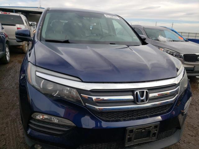 5FNYF6H72GB110341 - 2016 HONDA PILOT EXLN BLUE photo 5