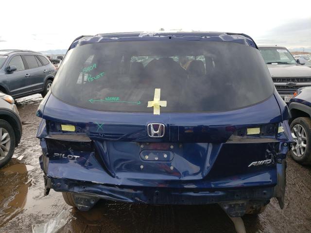 5FNYF6H72GB110341 - 2016 HONDA PILOT EXLN BLUE photo 6