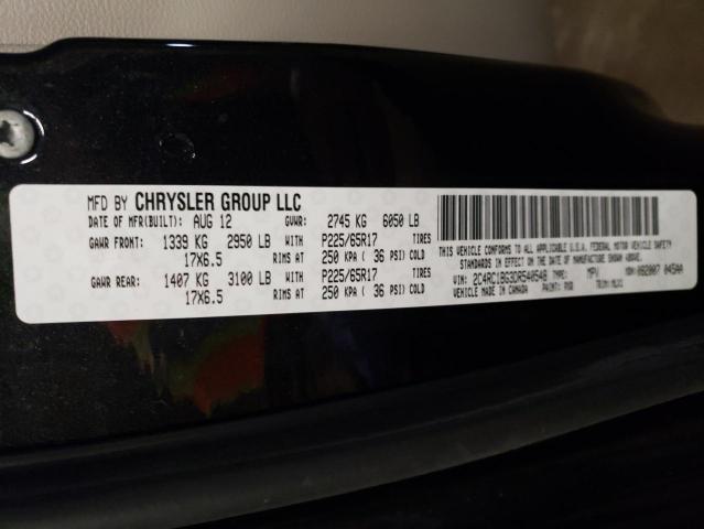 2C4RC1BG3DR540548 - 2013 CHRYSLER TOWN & COU TOURING 黑色 照片 13