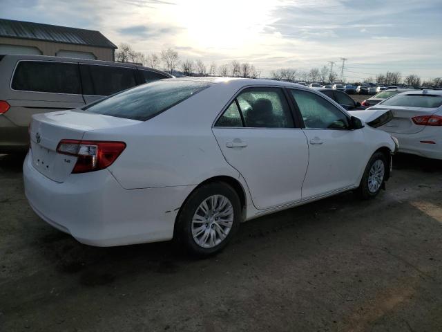 4T4BF1FK4CR252127 - 2012 TOYOTA CAMRY BASE WHITE photo 3