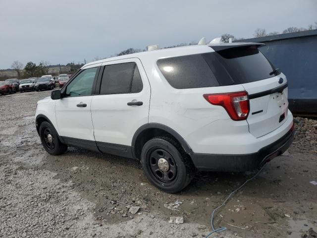 1FM5K8AR8HGC67364 - 2017 FORD EXPLORER POLICE INTERCEPTOR WHITE photo 2