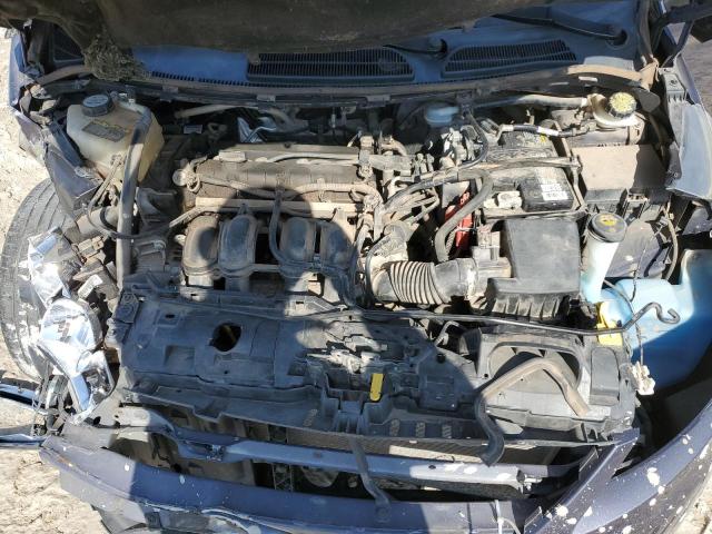 3FADP4BJ5DM225484 - 2013 FORD FIESTA SE GRAY photo 11