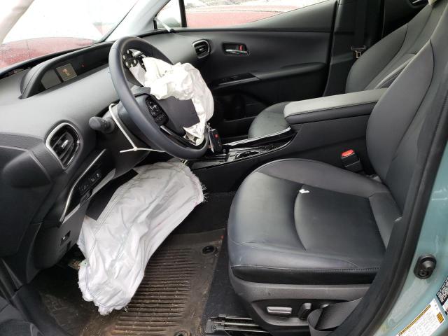 JTDKAMFU7N3178484 - 2022 TOYOTA PRIUS NIGHT SHADE BLUE photo 7