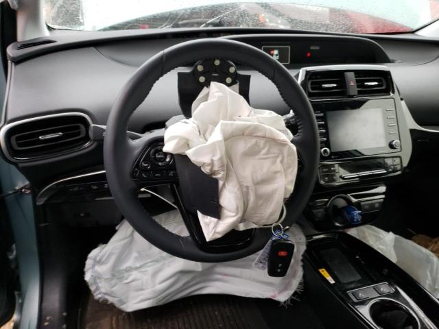 JTDKAMFU7N3178484 - 2022 TOYOTA PRIUS NIGHT SHADE BLUE photo 8