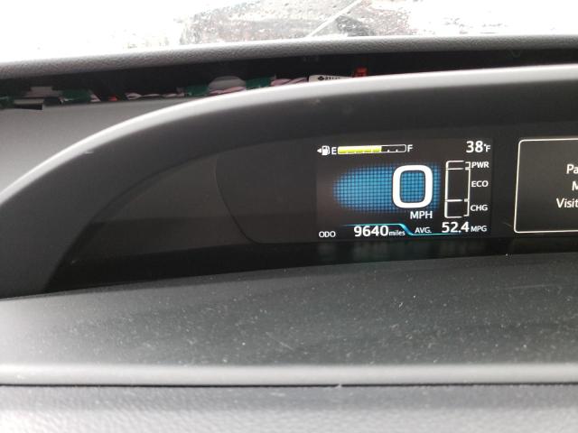 JTDKAMFU7N3178484 - 2022 TOYOTA PRIUS NIGHT SHADE BLUE photo 9