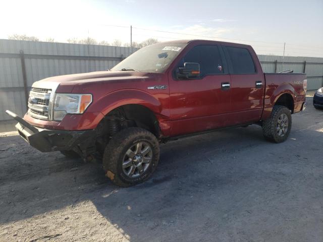 1FTFW1EF3DKD23285 - 2013 FORD F150 SUPER RED photo 1
