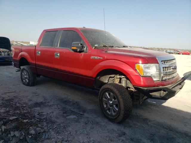 1FTFW1EF3DKD23285 - 2013 FORD F150 SUPER RED photo 4