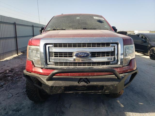 1FTFW1EF3DKD23285 - 2013 FORD F150 SUPER RED photo 5
