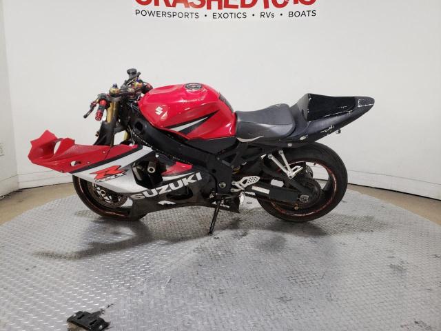 JS1GN7CA252105867 - 2005 SUZUKI GSX-R600 K RED photo 3