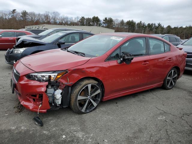 4S3GKAM67H3600022 - 2017 SUBARU IMPREZA SPORT RED photo 1