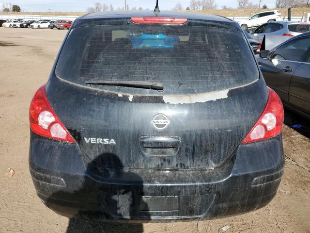 3N1BC1CP6BL514300 - 2011 NISSAN VERSA S BLACK photo 6