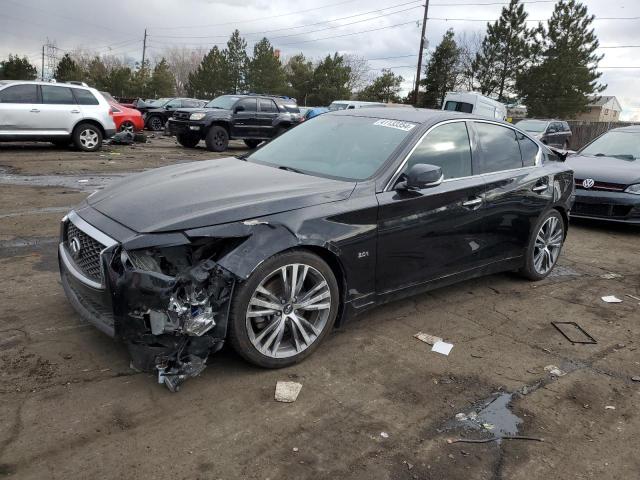 JN1EV7AP7JM355529 - 2018 INFINITI Q50 LUXE BLACK photo 1