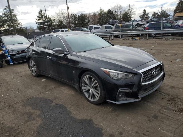 JN1EV7AP7JM355529 - 2018 INFINITI Q50 LUXE BLACK photo 4