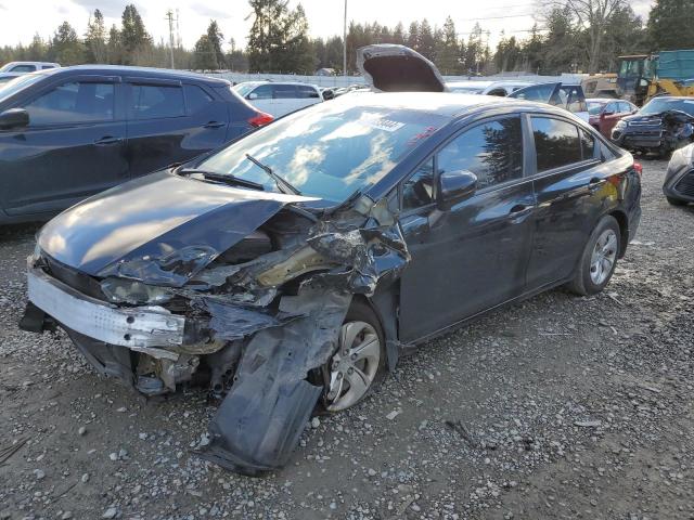 2HGFB2F53FH512683 - 2015 HONDA CIVIC LX BLACK photo 1