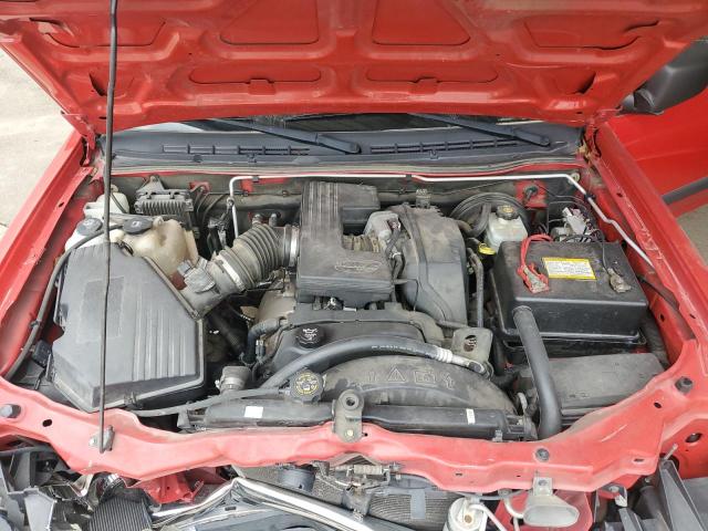 1GTCS136658153777 - 2005 GMC CANYON RED photo 11