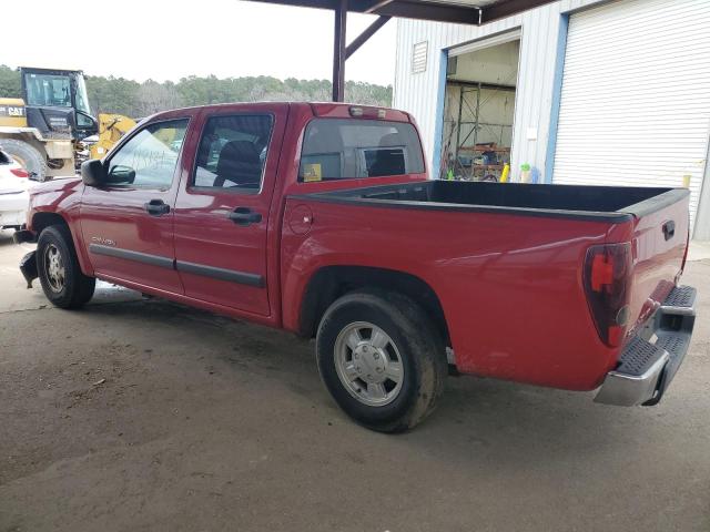 1GTCS136658153777 - 2005 GMC CANYON RED photo 2