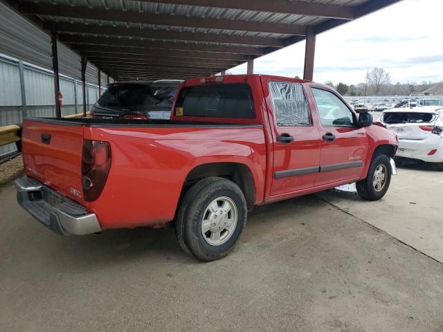 1GTCS136658153777 - 2005 GMC CANYON RED photo 3