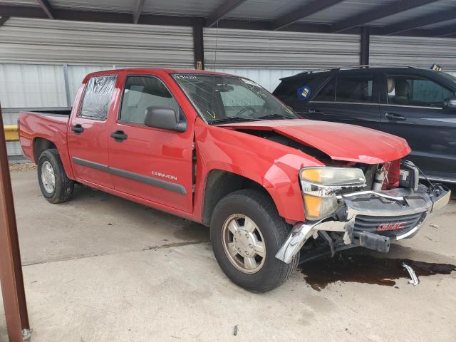 1GTCS136658153777 - 2005 GMC CANYON RED photo 4