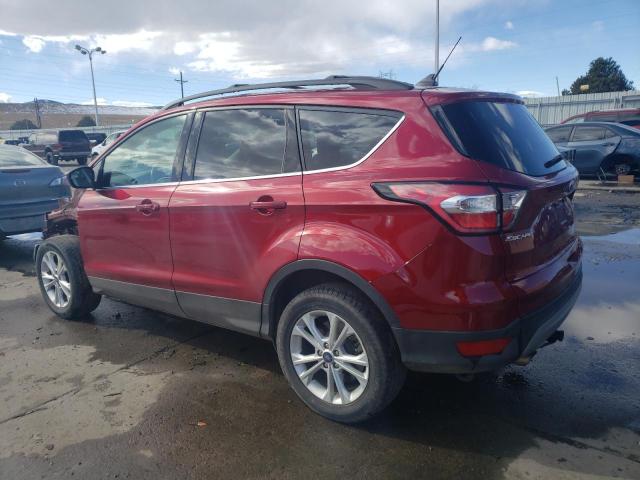 1FMCU9HD2JUD44075 - 2018 FORD ESCAPE SEL RED photo 2