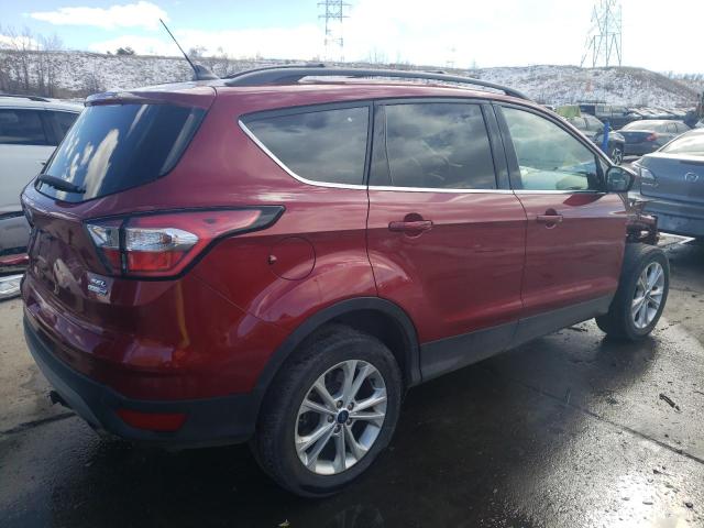 1FMCU9HD2JUD44075 - 2018 FORD ESCAPE SEL RED photo 3