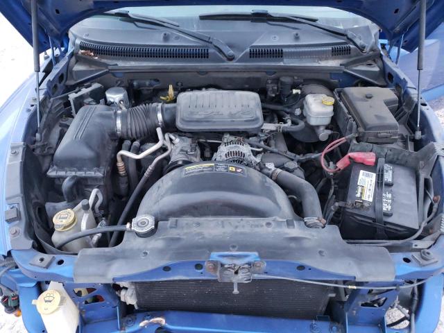 1D7HE48K17S225999 - 2007 DODGE DAKOTA QUAD SLT BLUE photo 11