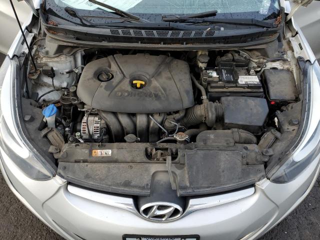 5NPDH4AE8GH725919 - 2016 HYUNDAI ELANTRA SE GRAY photo 11