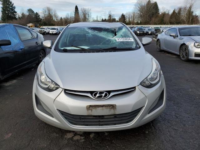 5NPDH4AE8GH725919 - 2016 HYUNDAI ELANTRA SE GRAY photo 5