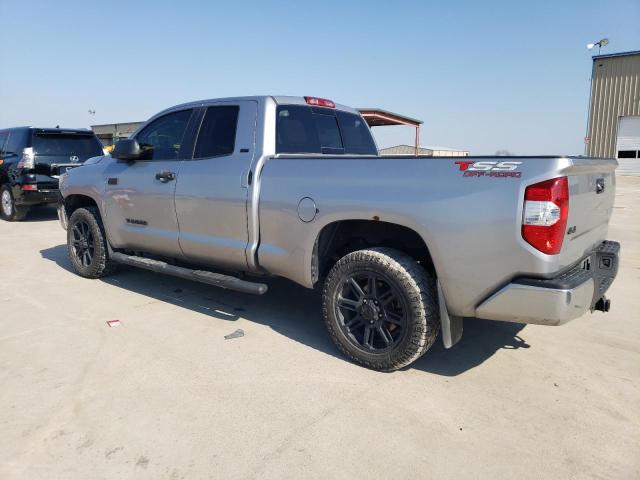5TFUW5F14KX849149 - 2019 TOYOTA TUNDRA DOUBLE CAB SR/SR5 SILVER photo 2