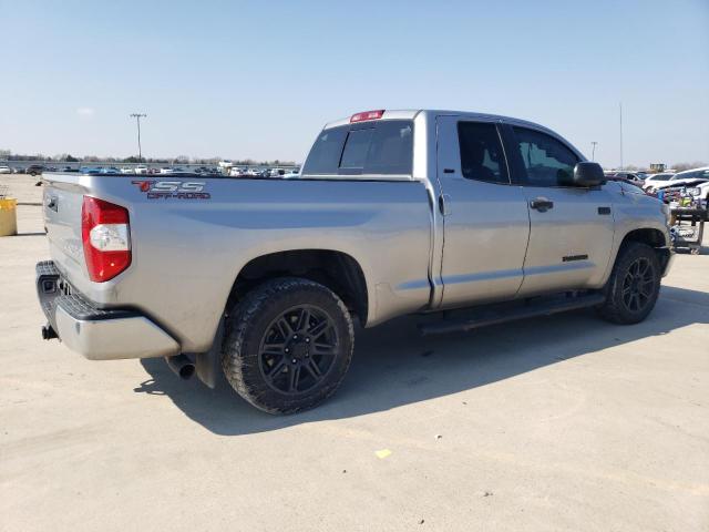 5TFUW5F14KX849149 - 2019 TOYOTA TUNDRA DOUBLE CAB SR/SR5 SILVER photo 3