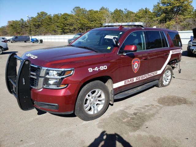 1GNSKFEC8LR212080 - 2020 CHEVROLET TAHOE SPEC MAROON photo 1