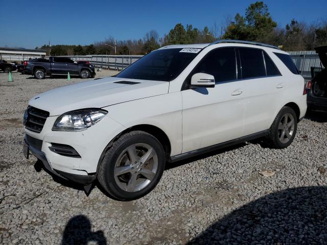 4JGDA5HB2FA560604 - 2015 MERCEDES-BENZ ML 350 4MATIC WHITE photo 1