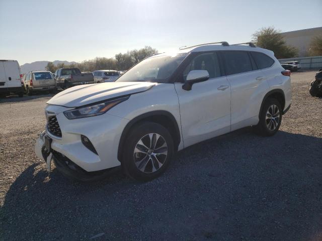 5TDHZRAH2LS503645 - 2020 TOYOTA HIGHLANDER XLE WHITE photo 1
